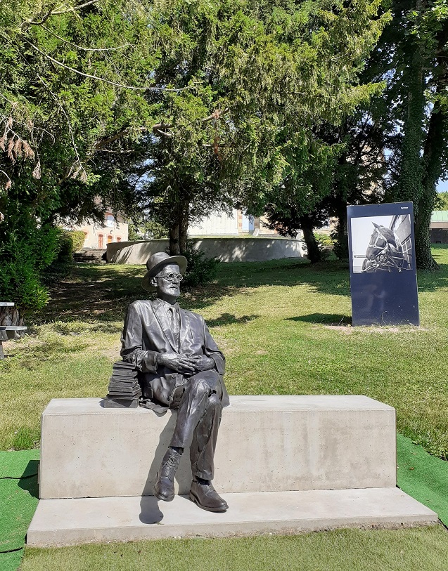 Statue de James Joyce